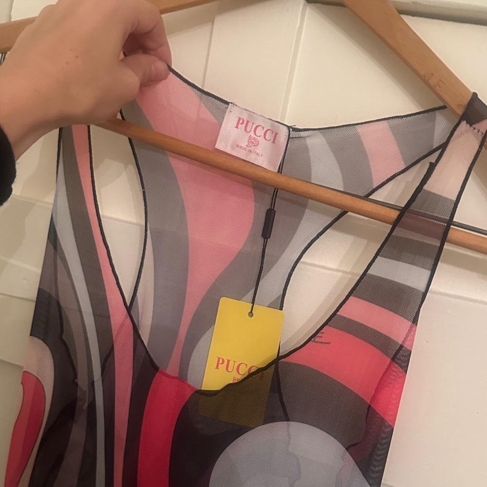 Emilio Pucci Multicolor Swim Coverup